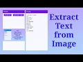 Extract text from image using MLKIT text recognition API