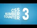 CSS 3D Number Countdown Animation Effects Html CSS