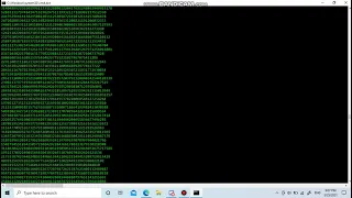 Matrix Effect Command Batch File