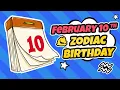 February 10 Zodiac Sign Eccentric as rumored