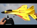 Sukhoi SU-35 RC Airplane Unbox and Test