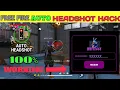 REGEDIT WHITE444 AUTO HEADSHOT HACK || HEADSHOT HACK #FFGaming