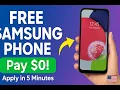 Free Samsung Galaxy Government Phone - Apply in 5 Minutes Pay 0