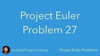 Project Euler using Scala Problem 27