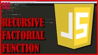 JAVASCRIPT Factorial Recursive function