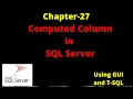 What is Computed Column in SQL Server Computed Column in SQL Server Computed Column in SQL