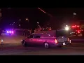 Fallen Deputy Calhoun Procession Arrives At Coroners Office PERRIS CA