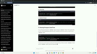 Date time in Python strftime