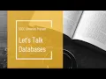 Let s Talk Databases