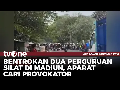 Puluhan Pesilat Dari Dua Perguruan Terlibat Bentrok di Madiun