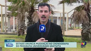 Governo anuncia mudanças no programa Universidade Gratuita