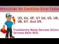 Mitsubishi Split AC Error Codes Troubleshooting Error Codes Mitsubishi AC