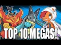 The Top 10 BEST Mega Pokemon of ALL TIME