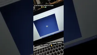 Amazing Star Design Using Python Code