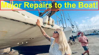 Episode 249 – Last Sunrise at Anchor Guys before we tackle Major Boat Repairs!