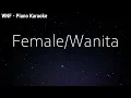 Piche Kota, Yovie Widianto - Pada Satu Cinta (Karaoke Female Key) Nada Wanita