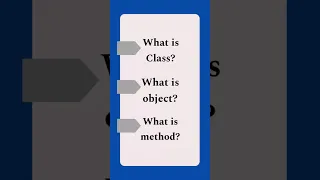 What is class objects and methods CSharp NET Core Interview Q A DotNetCoreInsights