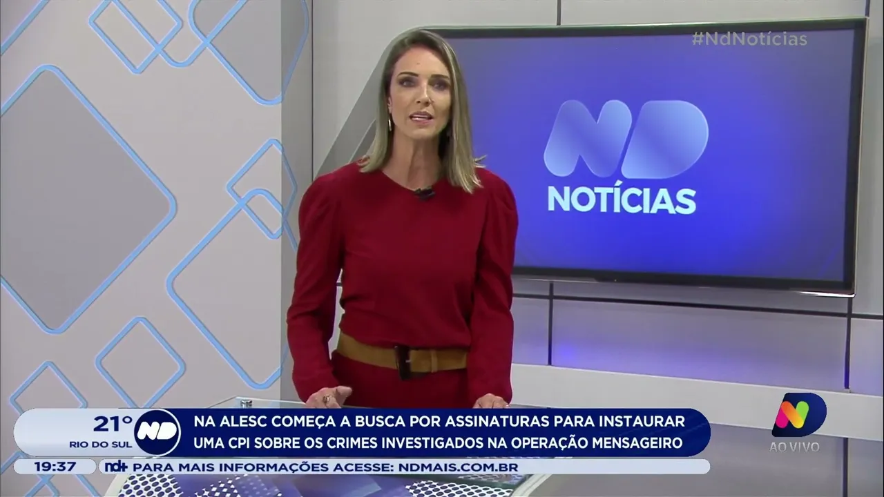 Alesc começa a busca por assinaturas para instaurar uma CPI sobre os crimes na Operação Mensageiro