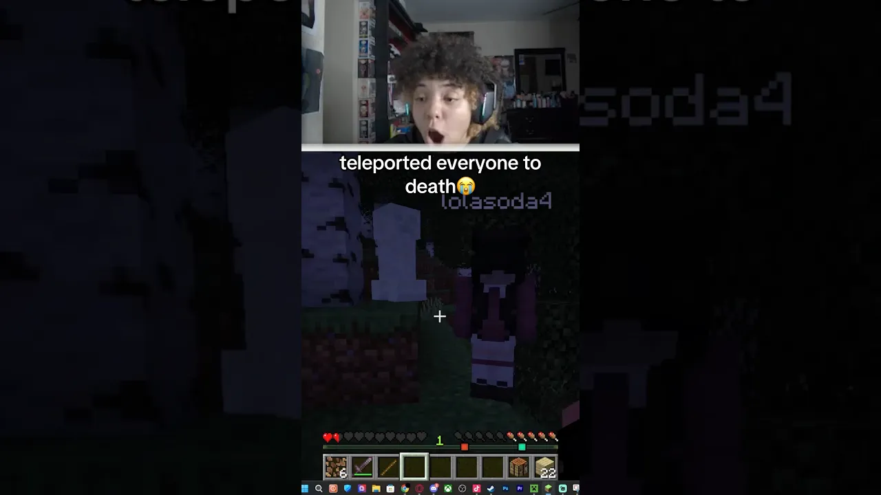 TP'd everyone to death (in Minecraft)