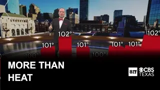 Strong winds and collapsing storms move across Dallas-Fort Worth