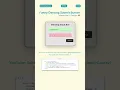 Interactive Submit Button That Moves on Hover HTML CSS JS