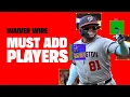 4 Players to ADD NOW Fantasy Baseball Waiver Wire Targets Stashes Ortiz Joyce MORE 2026