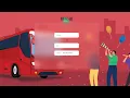 simple bus reservation system using Html css javascript