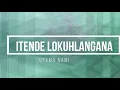 Uyema nami -Itende lokuhlangana