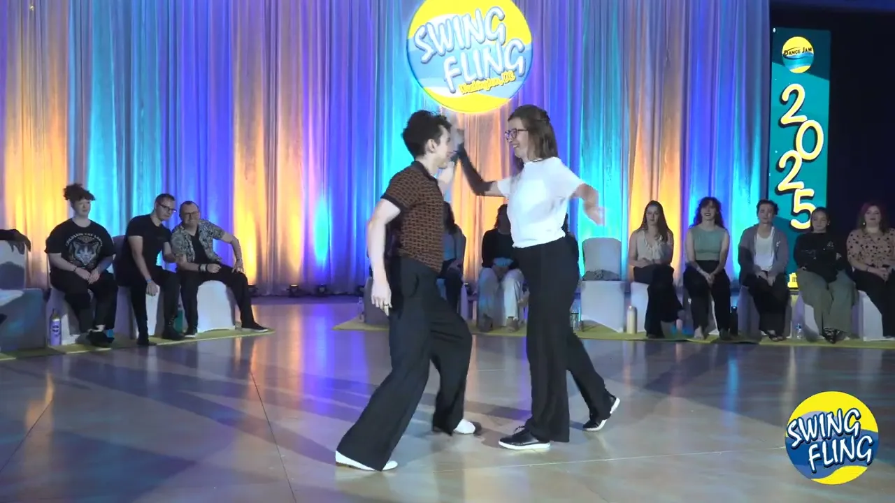 2025 Swing Fling Advanced Jack & Jill Orian Breaux & Romana Hodkova   4K