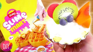 3 x Slime Mart | Zimtschnecken, Süßer Obstkuchen & Waffeln | Unboxing & Test
