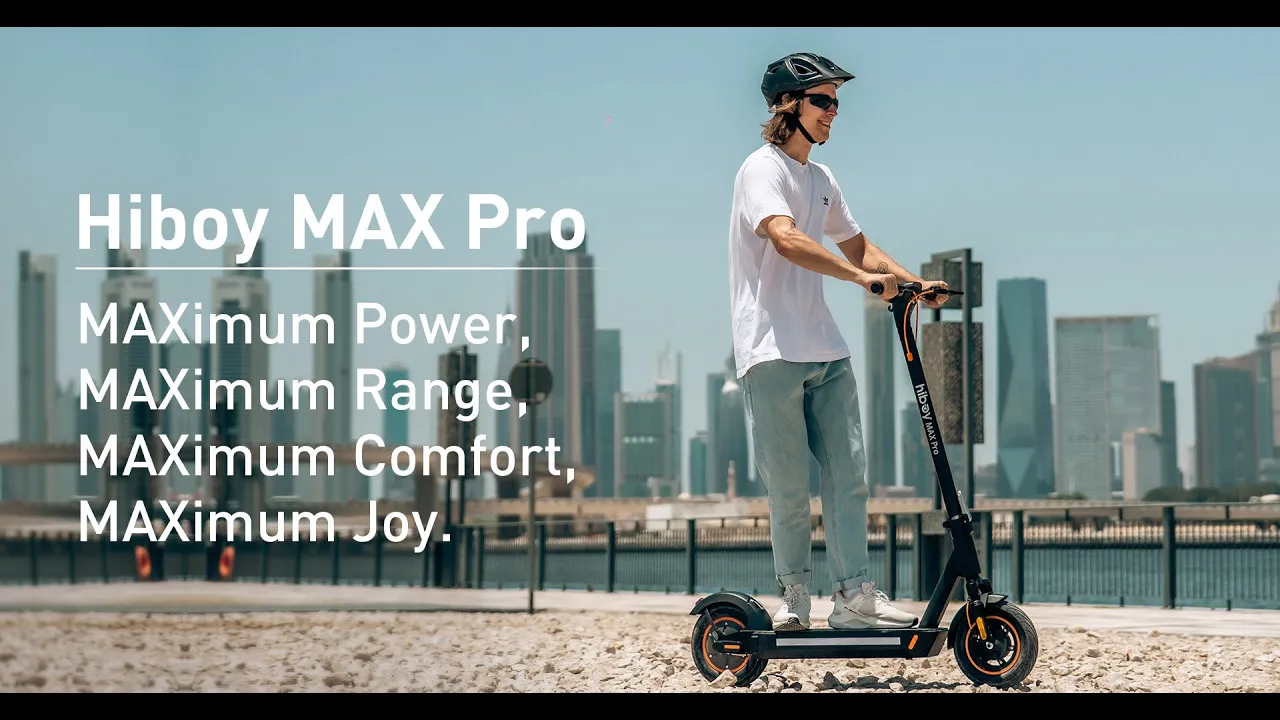 Hiboy official — Hiboy Max Pro Electric Scooter Ad (YouTube video ad)