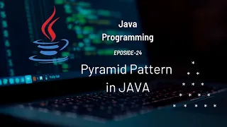 Full Pyramid Star Pattern using Nested Loops in Java Pattern Printing 24