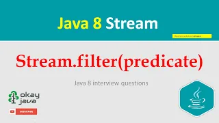 java 8 stream api filter collect filter function collect function interview okay java