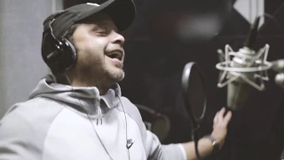 كواليس تسجيل  محمد هنيدى وتتر المسلسل  شيف الحارة رمضان      دندنها