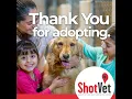 ShotVet - Thanks for Adopting a New Family Member during the Pandemic