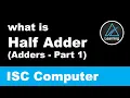 What is Half Adder Adders Part 1