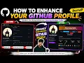 Make Your GitHub Profile LOOK INSANE Complete README Setup in Telugu