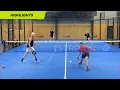 Lagu Competitive Intermediate Padel Match Highlights | Level 3.5+ | Hefty Lefty Opponent | The Padel Guy