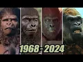 Evolution of Planet of the Apes Gorillas 1968-2024
