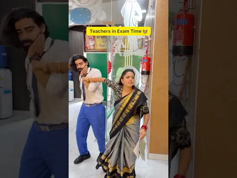 Teachers & Exam time 👩‍🏫 #shorts #ytshorts #sejalgabashorts #school