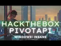 HackTheBox PivotAPI Windows Insane ActiveDir