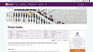 eteach a comprehensive review of their website and services for international teachers