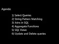 SQL DML queries - RDBMS Concepts
