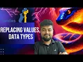 Python Tutorial for Beginners PANDAS Replacing Values Data Types Hindi