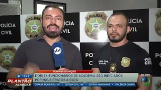 Dois ex-funcionários de academia são indiciados por maus-tratos a gata
