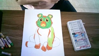 TÔ MÀU GẤU RỪNG XANH CHÂU PHI