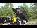 BENLEE Two Container Roll-off Trailer Operation
