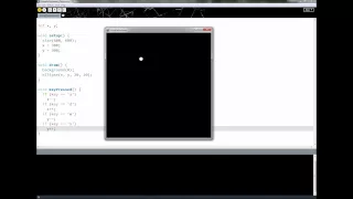 Processing Tutorial Lesson 22 - Using the Keyboard