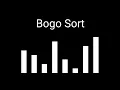 Bogo Sort Sorting Algorithm Visualization