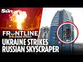 Lagu Russian skyscraper hit by Ukrainian drone strike as special ops agents blow up Putin's oil pipelines